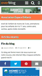 Mobile Screenshot of espaceenfants.over-blog.com