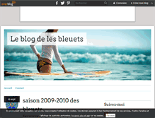 Tablet Screenshot of les-bleuets.over-blog.com