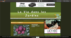 Desktop Screenshot of laviedanslesjardins.over-blog.com