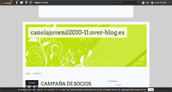 Desktop Screenshot of canelajuvenil2010-11.over-blog.es