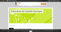 Desktop Screenshot of cyberfolio.over-blog.com
