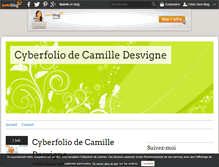 Tablet Screenshot of cyberfolio.over-blog.com