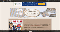 Desktop Screenshot of chateaudesable.over-blog.com