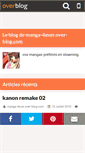 Mobile Screenshot of manga-4ever.over-blog.com