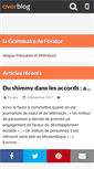 Mobile Screenshot of la-grammaire-de-forator.over-blog.fr