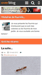 Mobile Screenshot of isa.et.ses.fourmis.over-blog.com