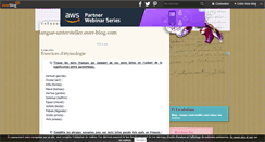 Desktop Screenshot of langue-untersteller.over-blog.com