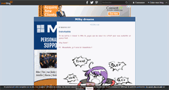 Desktop Screenshot of milkydreams.over-blog.com