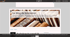 Desktop Screenshot of loloramix.over-blog.com