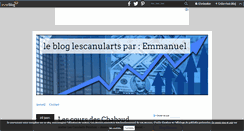 Desktop Screenshot of lescanularts.over-blog.com