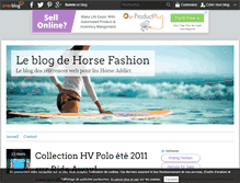 Tablet Screenshot of horsefashion.over-blog.fr