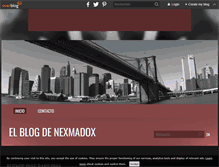 Tablet Screenshot of nexmadox.over-blog.es