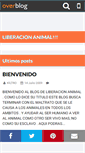 Mobile Screenshot of liberacionanimal.over-blog.com
