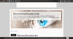 Desktop Screenshot of directwristbands.over-blog.com