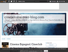 Tablet Screenshot of cinejerome.over-blog.com