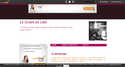 Desktop Screenshot of letempsdelire.over-blog.com