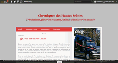Desktop Screenshot of chroniquesdeshautesscenes.over-blog.com