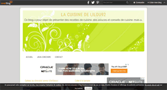 Desktop Screenshot of lacuisinedelilou92.over-blog.com