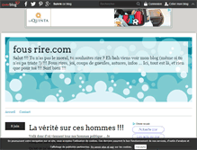 Tablet Screenshot of fousrire.over-blog.com