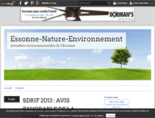 Tablet Screenshot of essonne.nature.environnement.over-blog.com