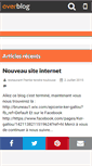Mobile Screenshot of l.herbetendre.over-blog.com