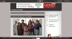 Desktop Screenshot of lavoixdesfees.over-blog.com