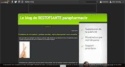 Desktop Screenshot of bestofsante.over-blog.com
