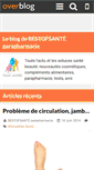 Mobile Screenshot of bestofsante.over-blog.com