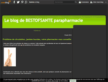 Tablet Screenshot of bestofsante.over-blog.com