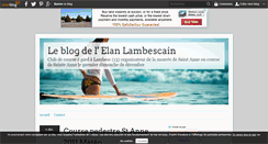 Desktop Screenshot of elanlambescain.over-blog.com