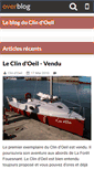Mobile Screenshot of leclindoeil.over-blog.fr