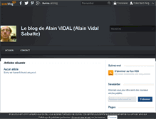 Tablet Screenshot of alain.vidalsabatte.over-blog.com