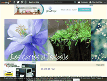 Tablet Screenshot of isabelle-p.over-blog.com