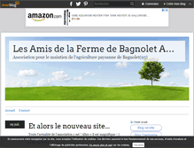 Tablet Screenshot of lesamisdelaferme.over-blog.com