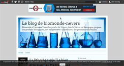 Desktop Screenshot of biomonde-nevers.over-blog.com