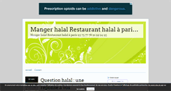 Desktop Screenshot of manger-halal.over-blog.com