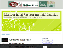 Tablet Screenshot of manger-halal.over-blog.com