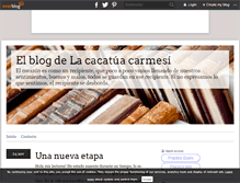 Tablet Screenshot of lacacatuaweb.over-blog.es