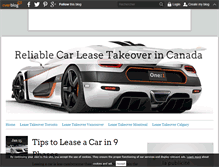 Tablet Screenshot of car-lease-takeover-canada.over-blog.com