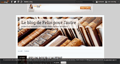Desktop Screenshot of felinpourlautre.over-blog.fr