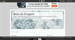 Desktop Screenshot of brins-de-fougere.over-blog.com