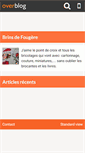 Mobile Screenshot of brins-de-fougere.over-blog.com