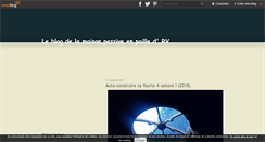 Desktop Screenshot of lamaisonpassiveenboisetpaille.over-blog.com