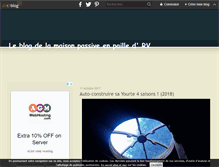Tablet Screenshot of lamaisonpassiveenboisetpaille.over-blog.com