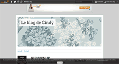 Desktop Screenshot of cindybroderie.over-blog.com