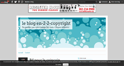 Desktop Screenshot of en-2-2-copyright.over-blog.com