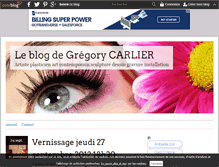 Tablet Screenshot of gregorycarlier.over-blog.com