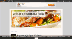 Desktop Screenshot of cuisinons-facile.over-blog.com