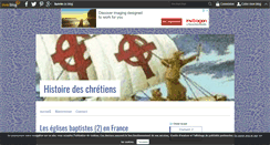 Desktop Screenshot of histoiredeschretiens.over-blog.com