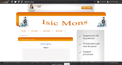 Desktop Screenshot of isicmons.over-blog.com